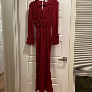 Stone Cold Fox jumpsuit 

Size 0.  Color scarlet